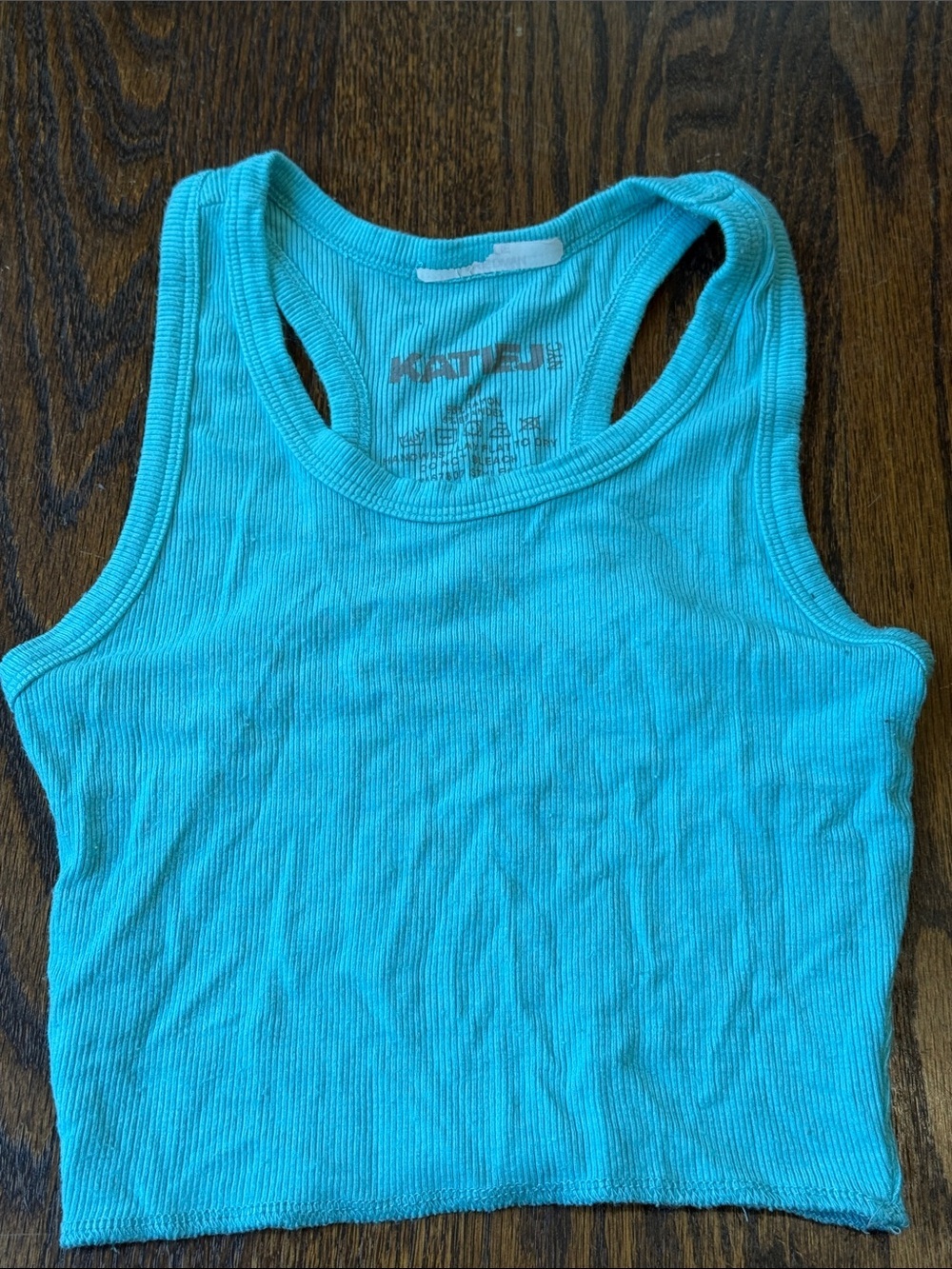 Ribbed Racerback Tank Top girls size medium
